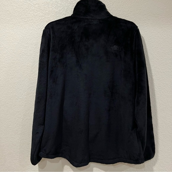 The North Face Osito 1/4 Zip Fleece Jacket Sweater Black Pullover Sz XL NF0A3XBC - Picture 3 of 16